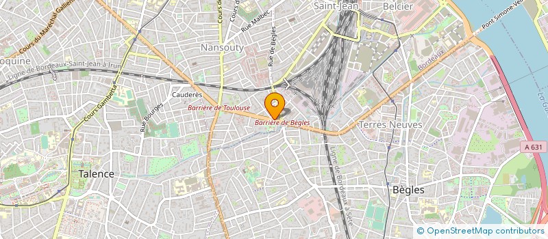 localisation de l'entreprise 852 599 331   BORDEAUX