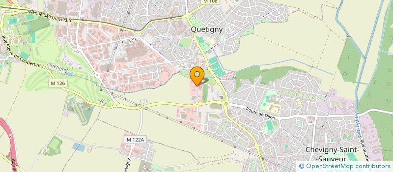 localisation de l'entreprise 852 608 215   DIJON