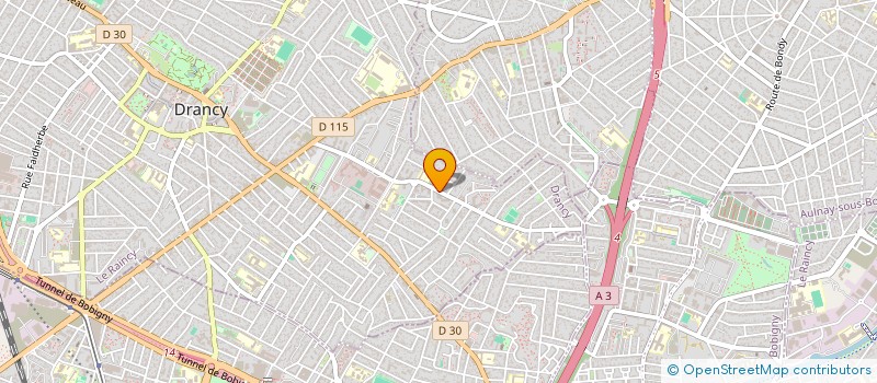 localisation de l'entreprise 852 627 546   DRANCY