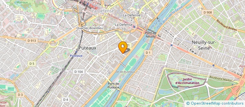 localisation de l'entreprise 852 633 080   PUTEAUX