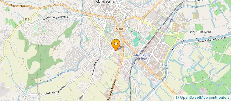 localisation de l'entreprise 852 639 491 à SAINTE-TULLE
