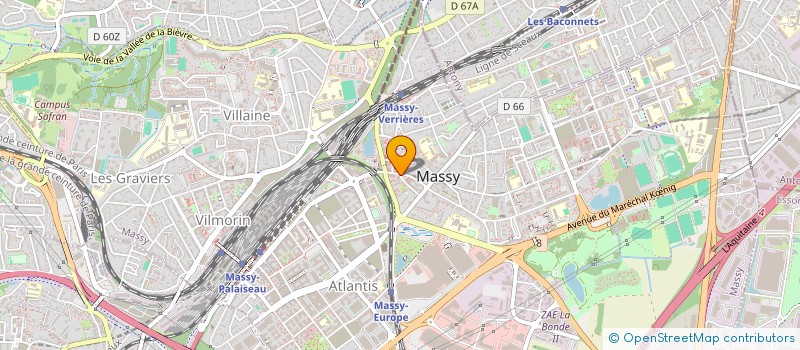 localisation de l'entreprise 852 652 643 à YEVRE-LA-VILLE