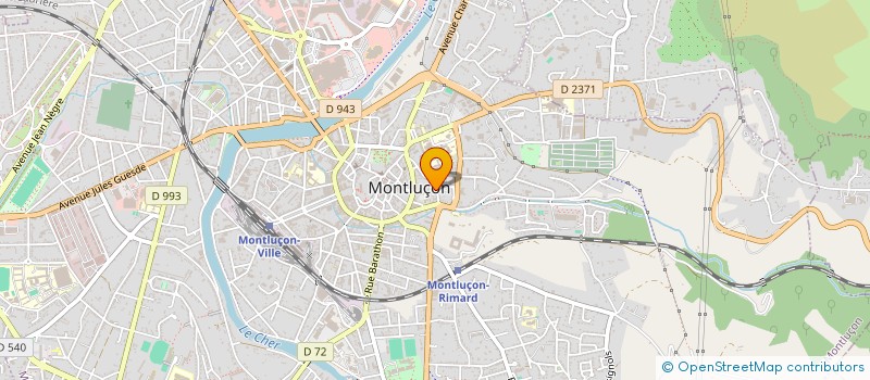 localisation de l'entreprise 852 659 424 à MONTLUCON