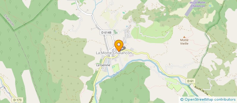 localisation de l'entreprise 852 659 440   LA MOTTE-CHALANCON