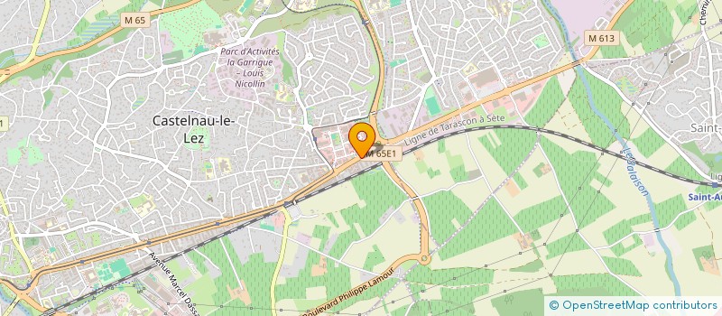 localisation de l'entreprise 852 664 200   FABREGUES