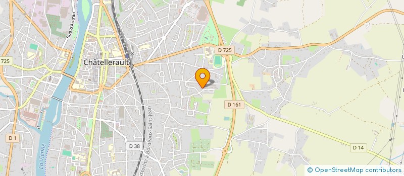 localisation de l'entreprise 852 667 633 à CHATELLERAULT