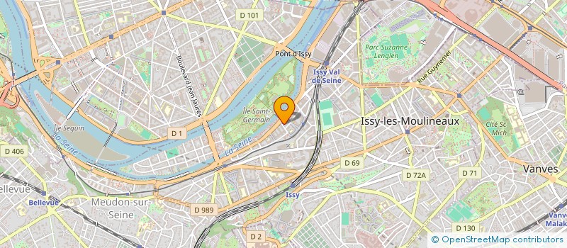 localisation de l'entreprise 852 672 294 à ISSY-LES-MOULINEAUX
