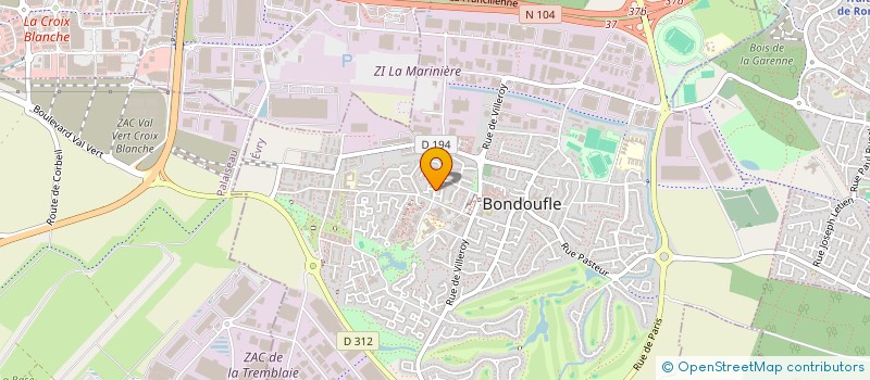 localisation de l'entreprise 852 675 982 à CORBEIL-ESSONNES