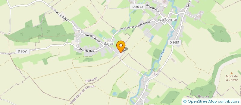 localisation de l'entreprise 852 683 085   BAJUS