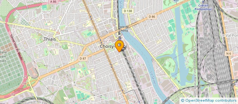 localisation de l'entreprise 852 686 849 à CHOISY-LE-ROI