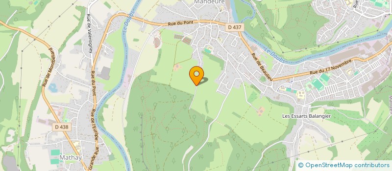 localisation de l'entreprise 852 701 218   MANDEURE