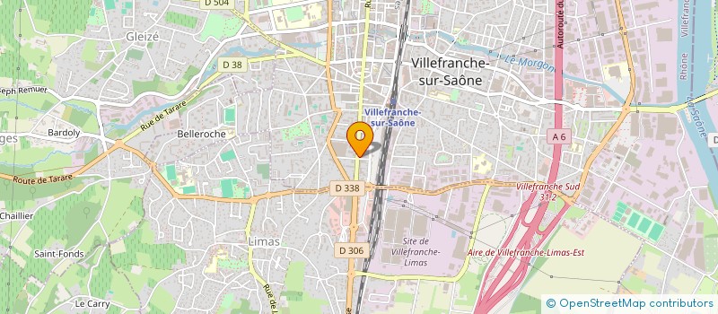 localisation de l'entreprise 852 701 366   LA CHAPELLE-DE-GUINCHAY