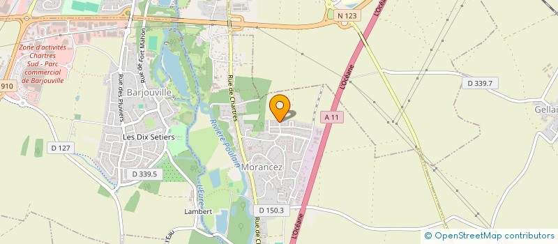 localisation de l'entreprise 852 709 963 à CHARTRES