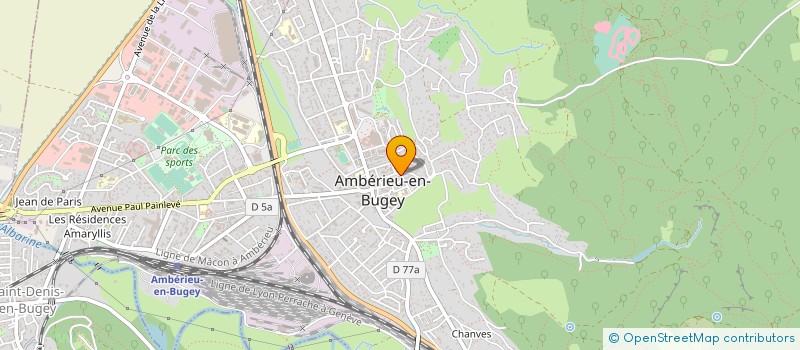 localisation de l'entreprise 852 716 026 à NEUVILLE-SUR-AIN