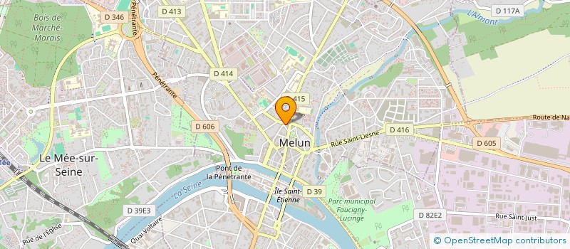 localisation de l'entreprise 852 717 438   MELUN