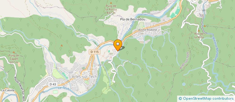 localisation de l'entreprise 852 733 203   CERET