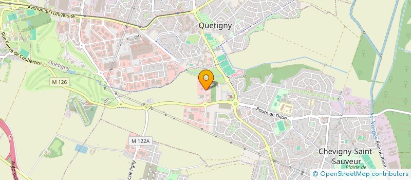 localisation de l'entreprise 852 736 222 à DIJON