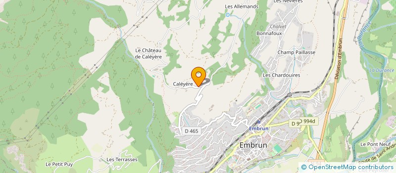 localisation de l'entreprise 852 736 727   EMBRUN