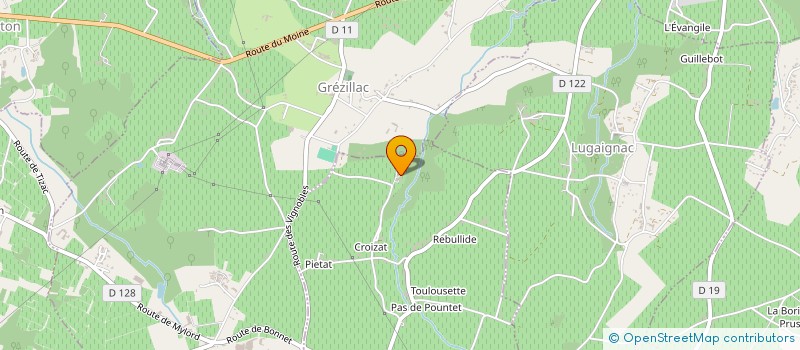 localisation de l'entreprise 852 743 525   PESSAC