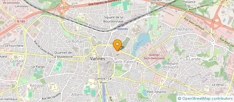 localisation de l'entreprise 852 762 384  à VANNES