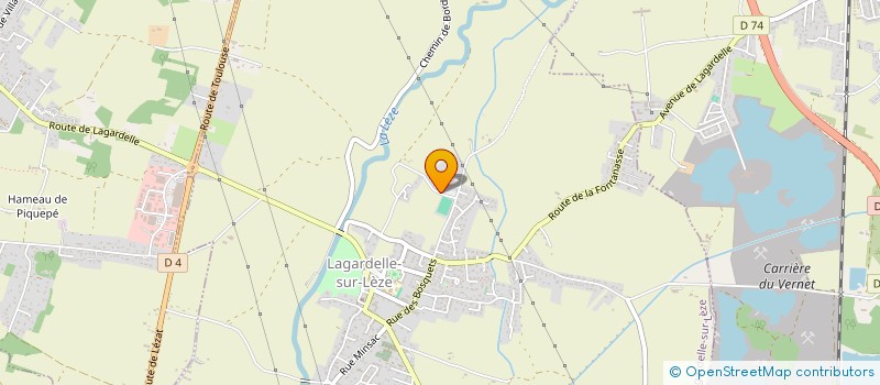 localisation de l'entreprise 852 770 221   LAGARDELLE-SUR-LEZE
