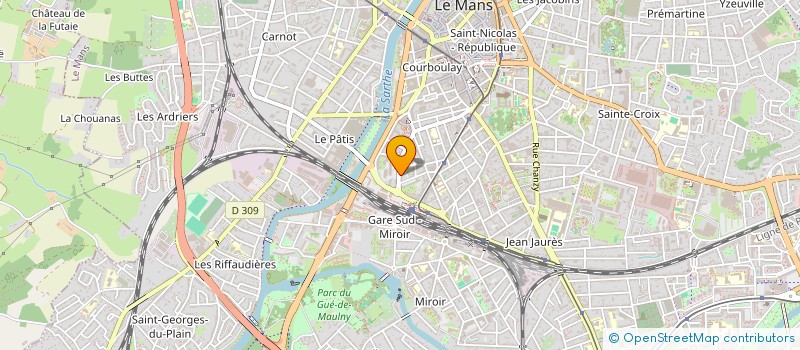 localisation de l'entreprise 852 775 493   LE MANS