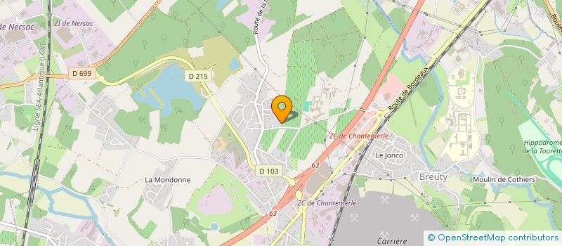 localisation de l'entreprise 852 775 659   LA COURONNE