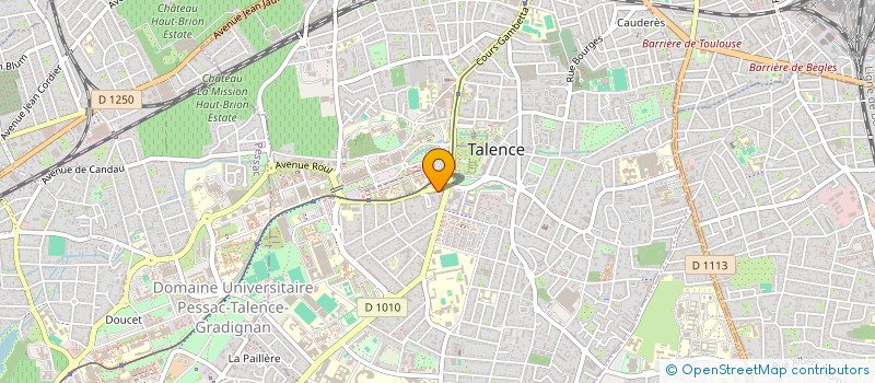 localisation de l'entreprise 852 790 906   TALENCE