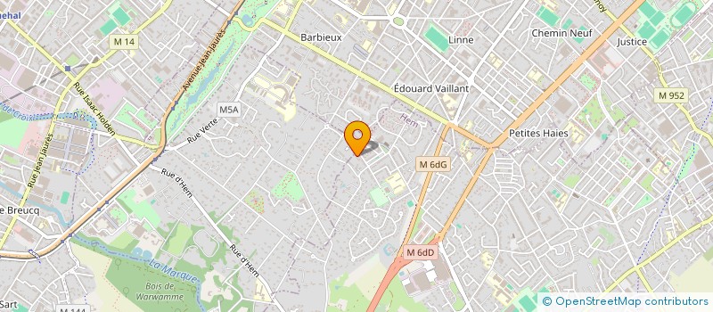 localisation de l'entreprise 852 791 466   TOURCOING