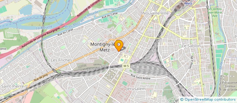 localisation de l'entreprise 852 799 147   MONTIGNY-LES-METZ