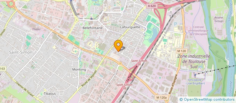 localisation de l'entreprise 852 800 952   RAMONVILLE-SAINT-AGNE