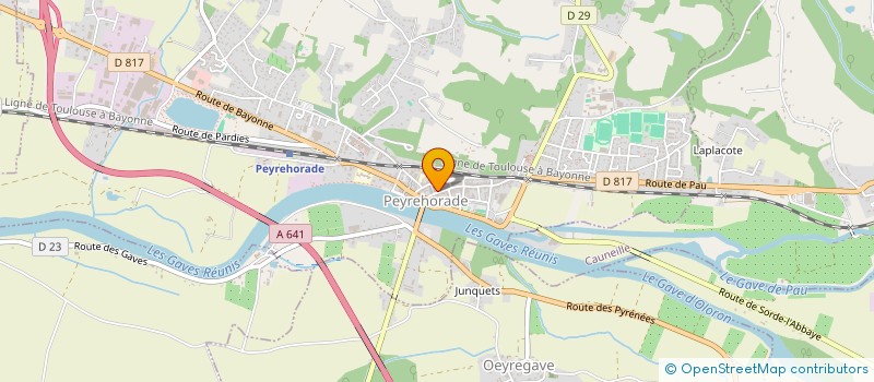 localisation de l'entreprise 852 801 471 à PEYREHORADE