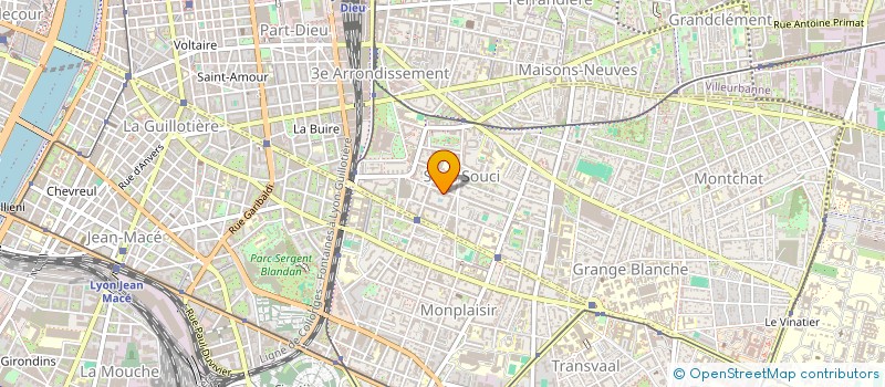 localisation de l'entreprise 852 806 249   LYON