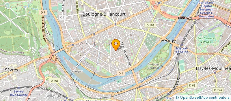 localisation de l'entreprise 852 813 195   BOULOGNE-BILLANCOURT