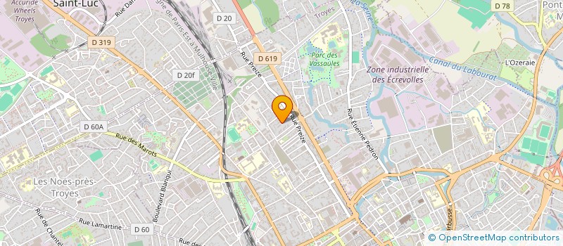 localisation de l'entreprise 852 820 315   TROYES