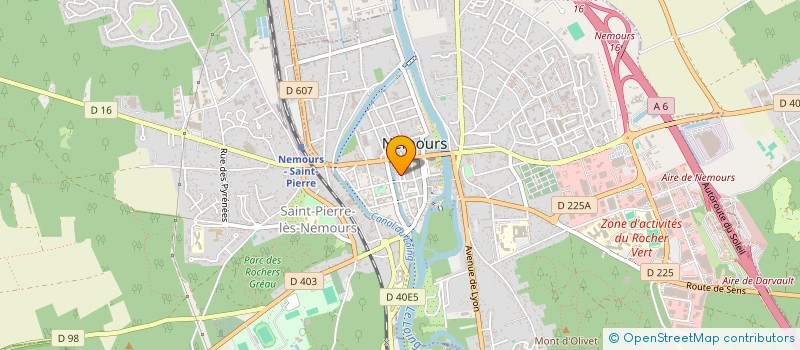 localisation de l'entreprise 852 821 818   NEMOURS