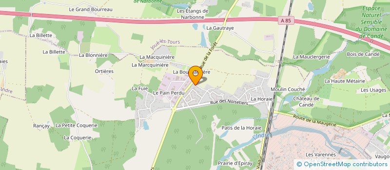 localisation de l'entreprise 852 830 421   JOUE-LES-TOURS