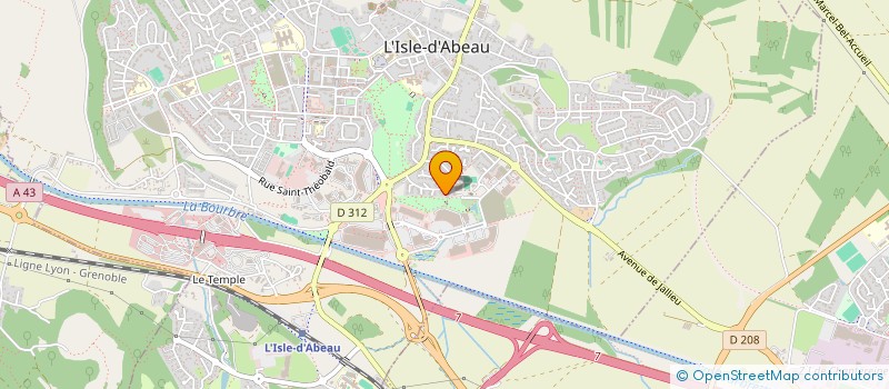 localisation de l'entreprise 852 834 662   L'ISLE-D'ABEAU