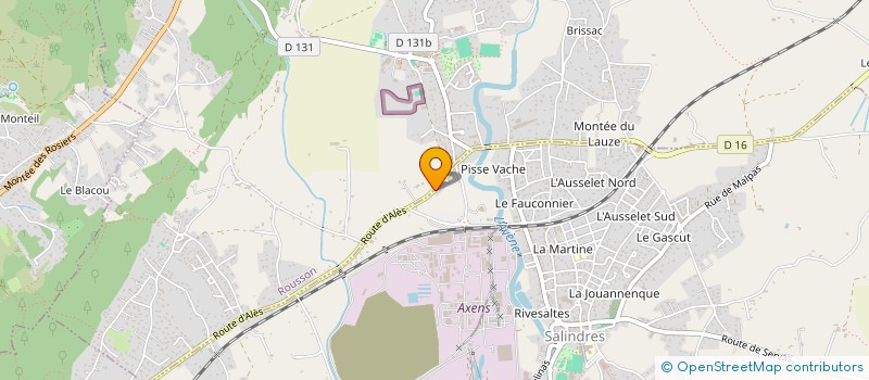 localisation de l'entreprise 852 839 182   SALINDRES