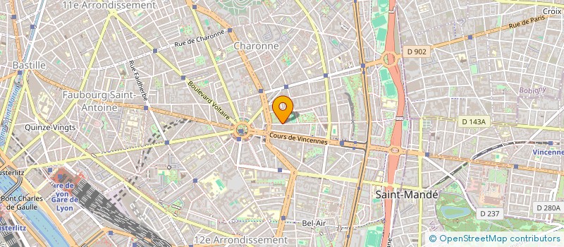 localisation de l'entreprise 852 841 923   PARIS