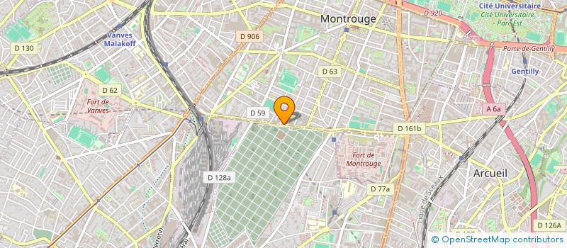 localisation de l'entreprise 852 842 491   MONTROUGE