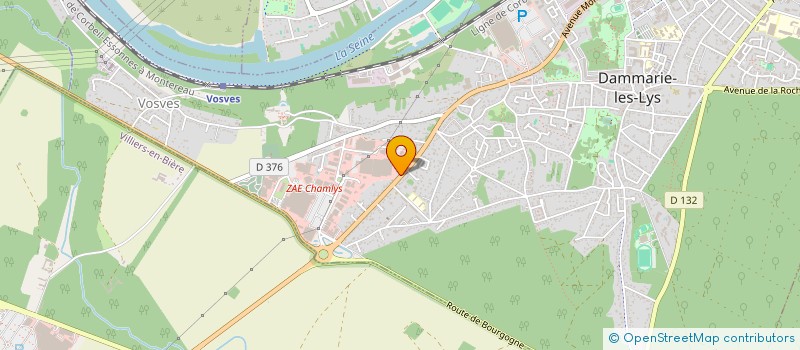 localisation de l'entreprise 852 845 478 à DAMMARIE-LES-LYS