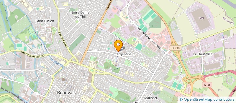 localisation de l'entreprise 852 847 326   BEAUVAIS