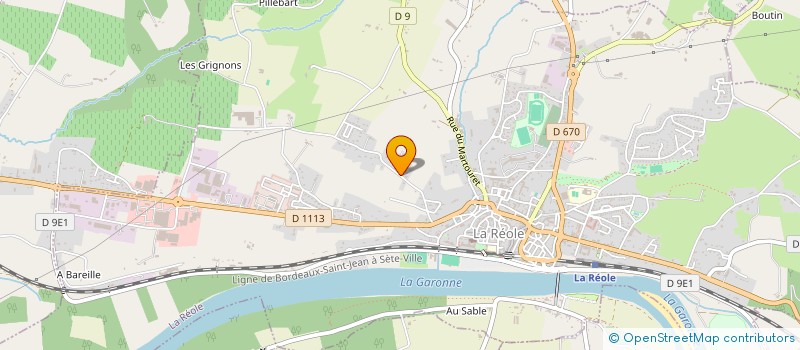 localisation de l'entreprise 852 847 458   LA REOLE