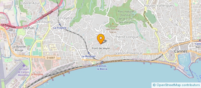 localisation de l'entreprise 852 851 674 à CANNES