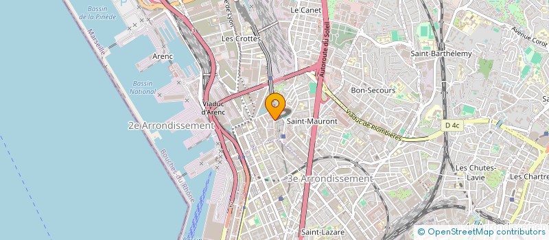 localisation de l'entreprise 852 851 930   MARSEILLE