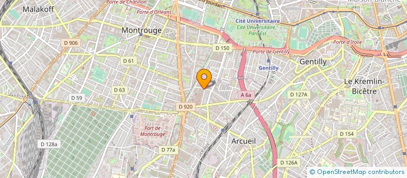 localisation de l'entreprise 852 856 392   ARCUEIL