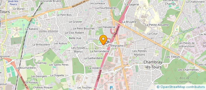 localisation de l'entreprise 852 867 902   CHAMBRAY-LES-TOURS