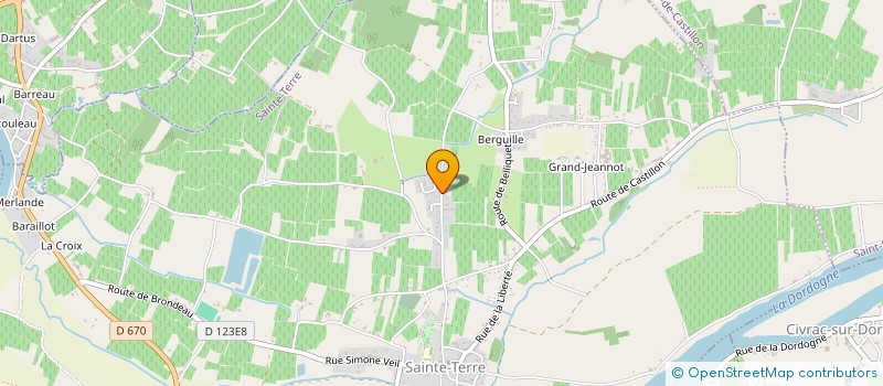 localisation de l'entreprise 852 883 644   CLERAC