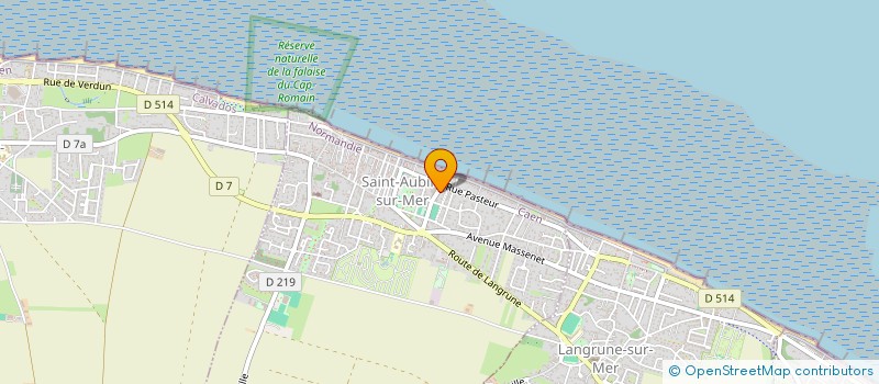 localisation de l'entreprise 852 908 706   SAINT-AUBIN-SUR-MER